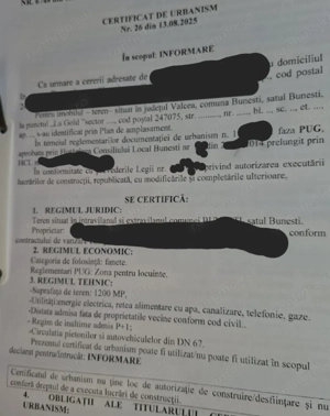 Vand teren intravilan Bunesti judetul valcea 