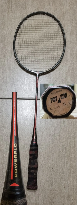 Palete badminton 2 huse palete fileu cu accesorii - imagine 3