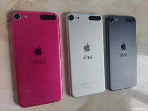 Vând 3x Apple iPod Touch generația a 6-a (roz, alb și negru) [poze reale]