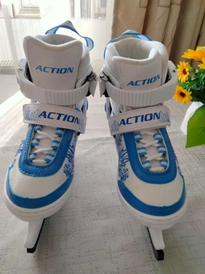 Patine reglabile Action FRIO pentru copii 