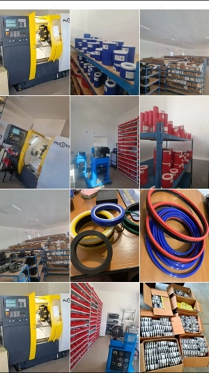 Reparatii cilindri hidraulici,si gama de garnituri hidraulice pneumatice 