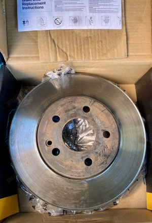 Discuri frâna față ventilate și plăcuțe de Mercedes Benz B class - imagine 4