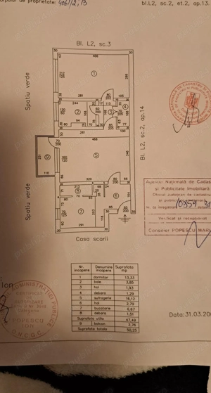 Proprietar, vand apartament doua camere