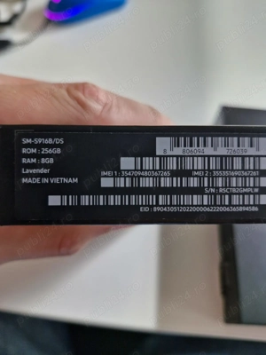 Samsung Galaxy S23+ NOU, 256 GB, 8 GB, Lavender