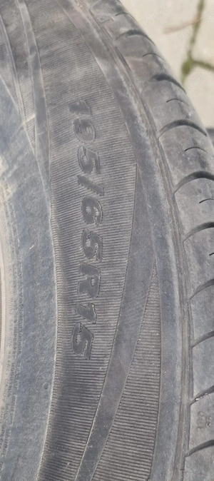 Set 4 Jante Tabla/Otel 5.5J x 15'' Fiat  cu cauciucuri incluse - imagine 2