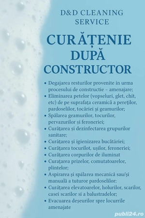 Servicii de curatenie  - imagine 2