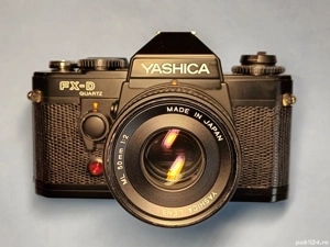 Aparat Foto cu Film Yashica FX-D + Obiectiv ML 50mm