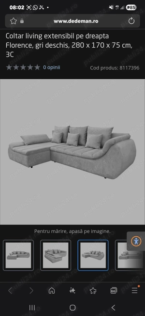 Colțar extensibil cu ladă 