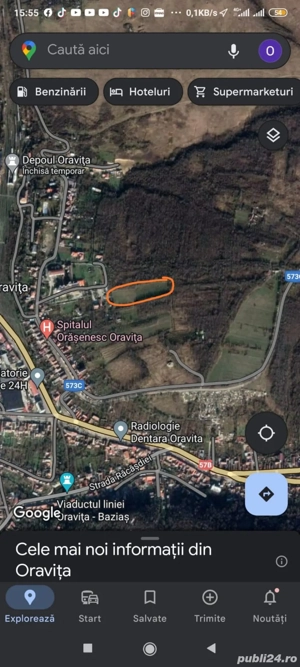 teren oravita caras -severin  - imagine 2