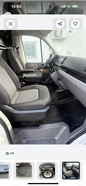 Vând vw crafter extra lung punte dublă  - imagine 5