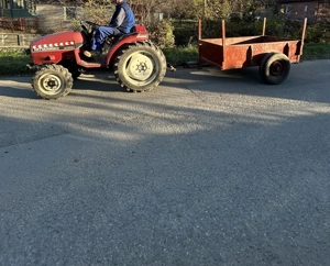 Tractor mitsubishi cu remorcă  - imagine 2