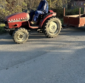 Tractor mitsubishi cu remorcă  - imagine 3
