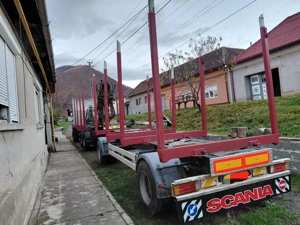 Camion forestier scania  - imagine 2