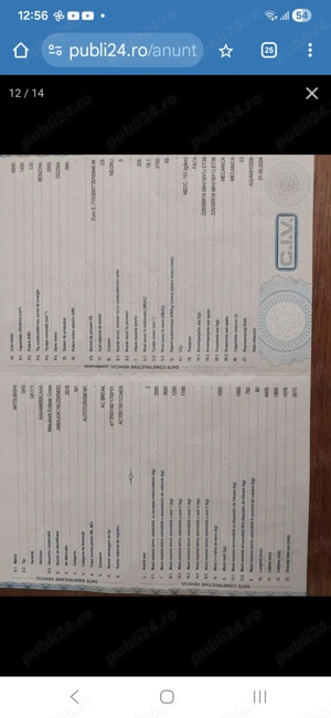 Mitsubishi Eclipse Cross 2018, 1,5L, Benz. Economica, Stare excelenta, Editie unică, 15950    - imagine 12