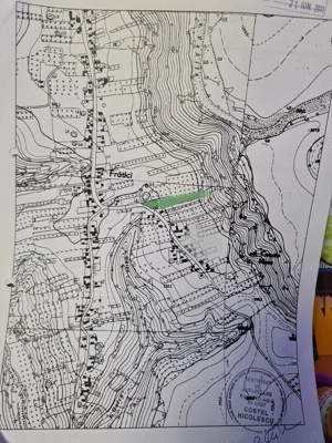 Teren cu iaz cca.5000m in Fratici, Vedea judetul Arges