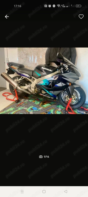 Vând Kawasaki zx9r an 2001 original impecabil  - imagine 4