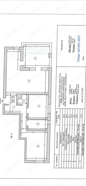 Apartament nou 3 camere Tomis 3. - imagine 3