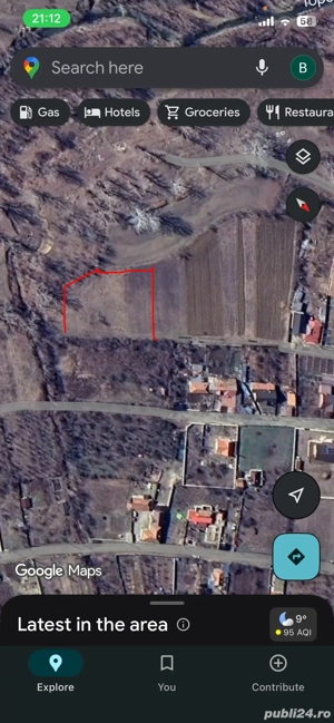 Teren intravilan 2500 mp Izvorul Barzii - zona frumoasa  - imagine 1