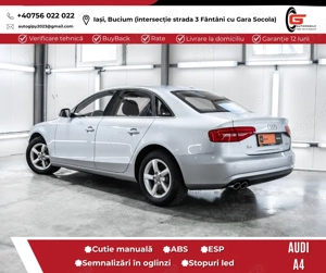 AUDI A4 SEDAN Fab.2015 Benzină Euro5 CP120 Navi Climatronic Jante Senzori - imagine 4