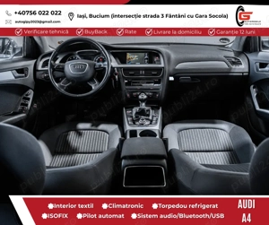 AUDI A4 SEDAN Fab.2015 Benzină Euro5 CP120 Navi Climatronic Jante Senzori - imagine 7