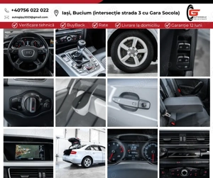 AUDI A4 SEDAN Fab.2015 Benzină Euro5 CP120 Navi Climatronic Jante Senzori - imagine 8
