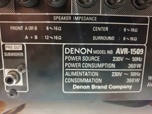 Amplificator Audio Denon - AVR 1509 Statie Audio Receiver - imagine 5