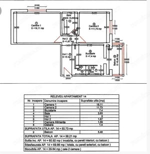 Apartament 2 camere | 56 mp | complet renovat și utilat – Zona Sirius - imagine 10