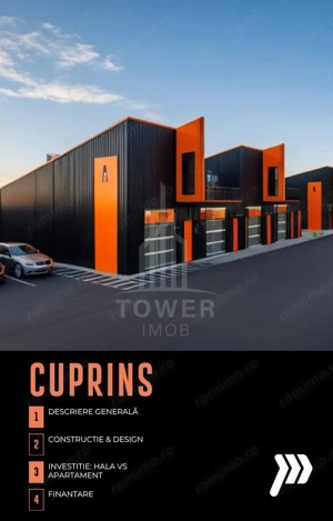 HALE INDUSTRIALE MODERNE ÎN PARCUL INDUSTRIAL SIBIU | 2200mp Teren 200mpu - imagine 6