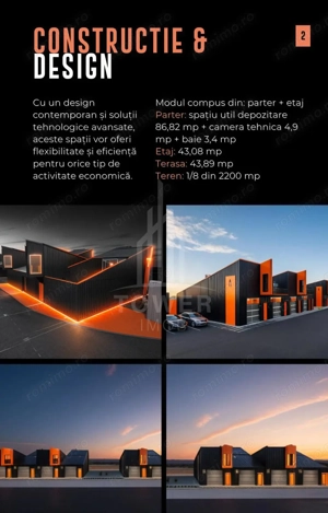 HALE INDUSTRIALE MODERNE ÎN PARCUL INDUSTRIAL SIBIU | 2200mp Teren 200mpu - imagine 9