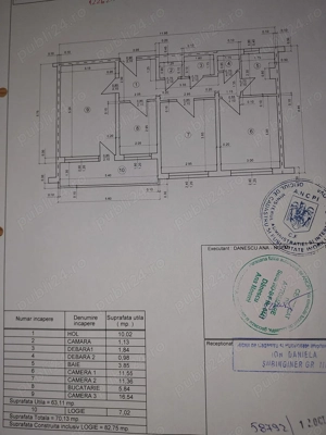 Vand apartament  3 Camere confort 1A  - imagine 8