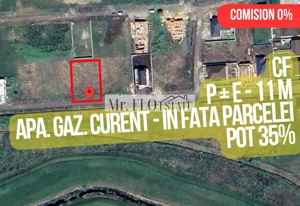 Teren de construcții la intrare în Sânandrei, județul Timiș – 650 mp