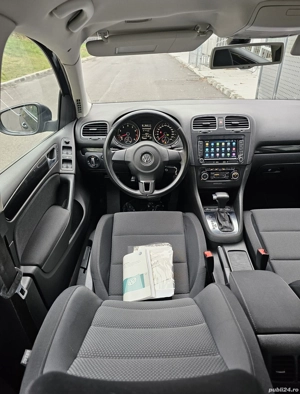 VW Golf 6 1.4TSI DSG AUTOMATA Navigatie SenzoriParcare Clima CamerăMarșarier ÎncălzireScaune Euro5  - imagine 6