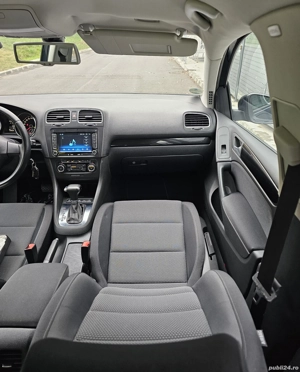 VW Golf 6 1.4TSI DSG AUTOMATA Navigatie SenzoriParcare Clima CamerăMarșarier ÎncălzireScaune Euro5  - imagine 7