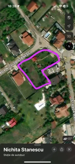 Teren de vanzare cu doua deschideri! - imagine 4