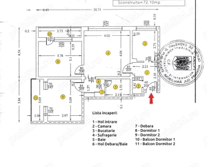 Apartament 3 camere - centrala proprie - DIRECT PROPRIETAR - imagine 10