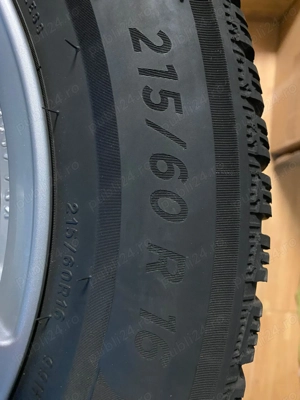 Vând set 4 cauciucuri de iarnă Michelin + jante - imagine 5