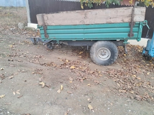 Remorca monoax cu carte de identitate 