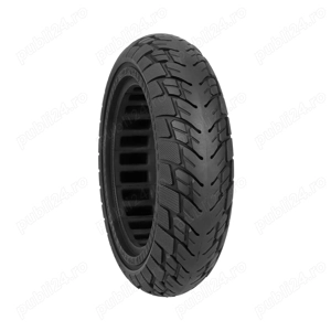 Anvelopă Solidă Anti-explozie 10 2.5 cu Inel Roșu   Ulip Honeycomb Tire pentru F2 Pro