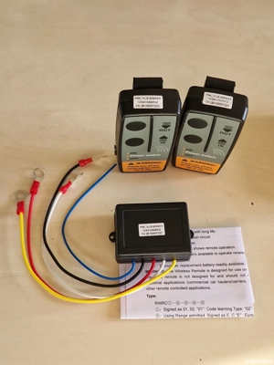 Telecomanda troliu 12/24 v universală  - imagine 8