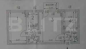 Apartament 2 camere, 48 mp, zona Garofitei