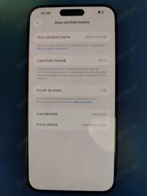iPhone 15 Pro Max 256GB - Promoție limitată! - imagine 3