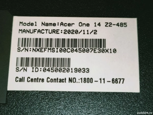 vand laptop Acer One14  z2-485 - imagine 3