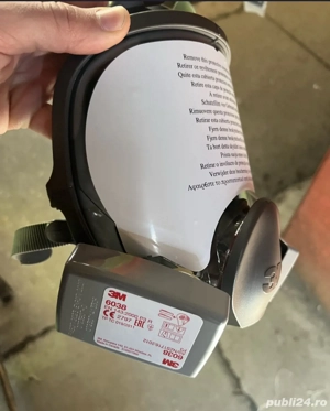 Măști de protectie 3M + filtre prefiltre capace,  150 lei ,  - imagine 8