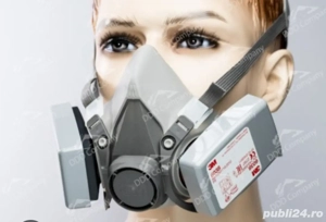 Măști de protectie 3M + filtre prefiltre capace,  150 lei ,  - imagine 6