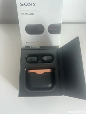 Casti Sony WF-1000XM3   funcționale, baterii schimbate - imagine 4