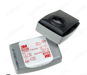 Măști de protectie 3M + filtre prefiltre capace,  150 lei ,  - imagine 2