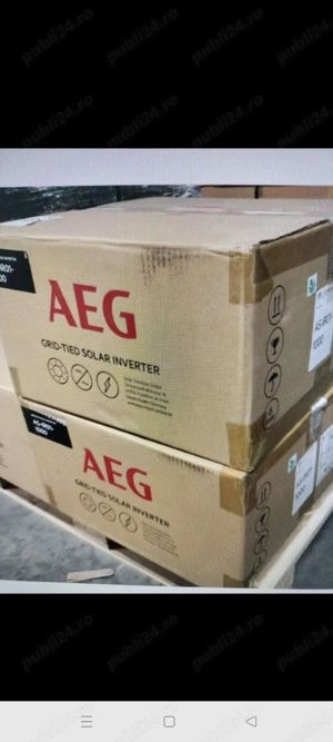 Vând patru invertoare AEG 1 kw, ideal balcon, miniprosumator - imagine 3