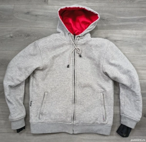 Hanorac moto cu Kevlar și protecții, 4BIKERS, M