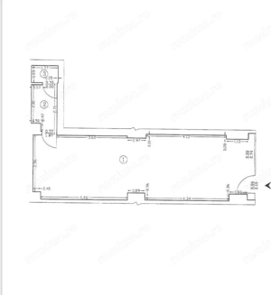 INCHIRIERE SPATIU COMERCIAL 41 MP  CALEA VICTORIEI