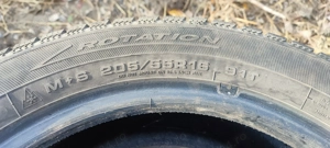 Set anvelope 205/55 r16 iarna 2 Debica Dot 2020 si 2 Tristar dot 2017 - imagine 2